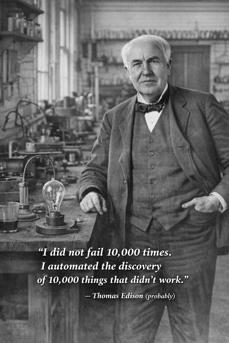 Edison quote on automation